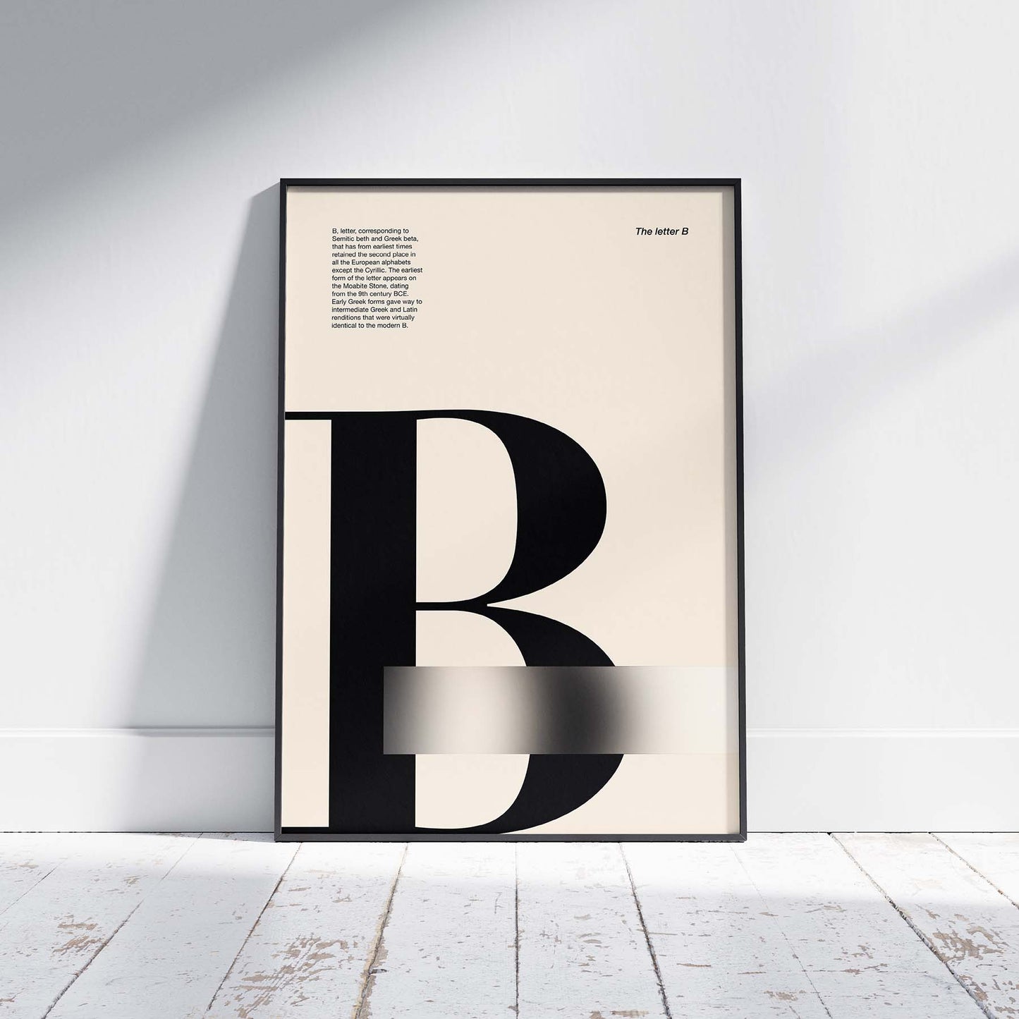 Letter B 01
