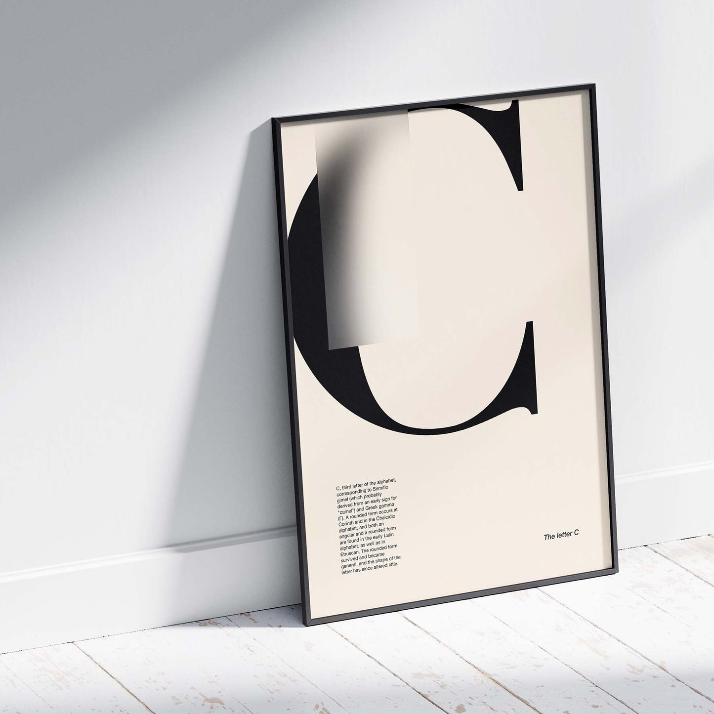 Letter C 01