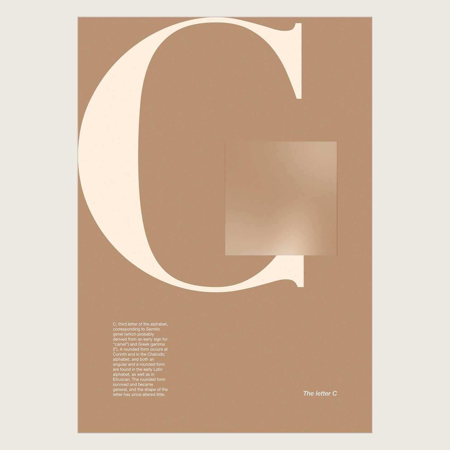 Letter C 02