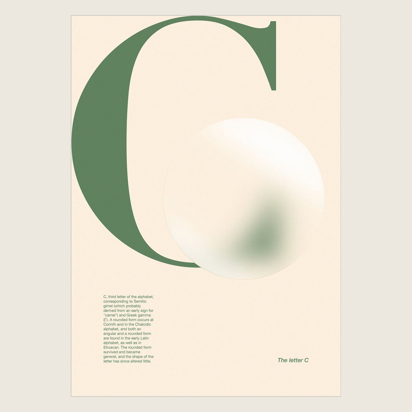 Letter C 03