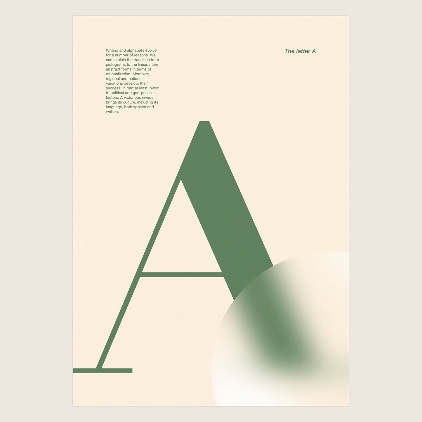 Letter A 03
