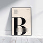 Letter B 01